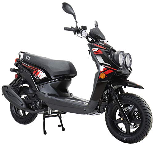 150cc Gas Moped with 12" Aluminum Wheels X497