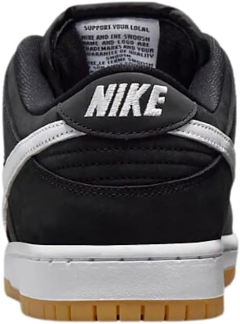 Black/White-Black Low Top Shoes Q996