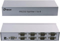 8 Port RS232 Serial Splitter Switch Box with Power Adapter X97207