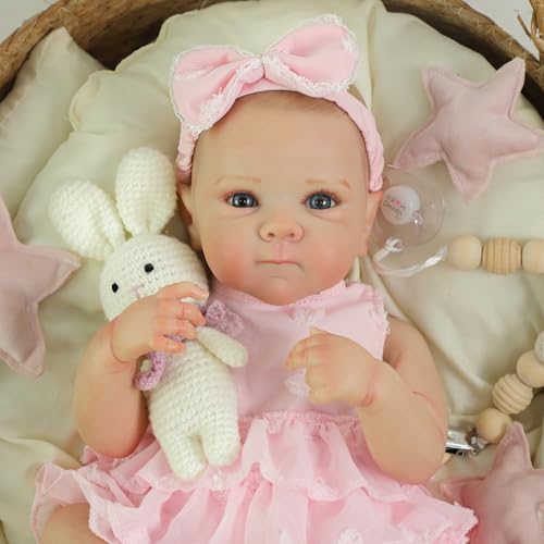 20 Inch Soft Full Vinyl Body Reborn Baby Doll T3875