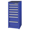 Blue 7 Drawer Side Cabinet O31015