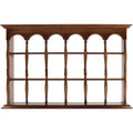 Walnut Color Miniature Wooden Wall Cabinet J1290