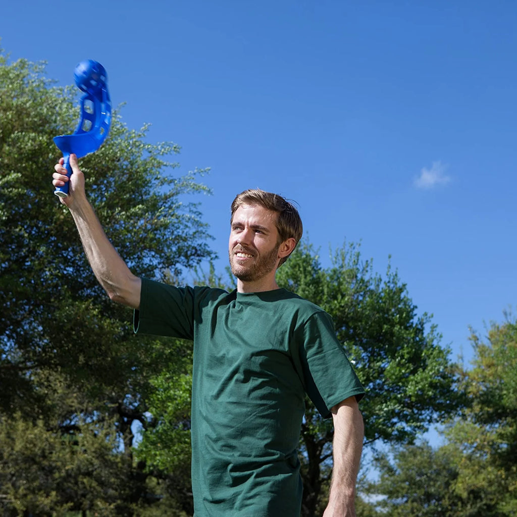 Plastic Toy Sky Catchers Set Includes 2 Brackets and 1 Ball S8642