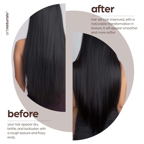 Argan Oil Shampoo and Conditioner Set Sulfate-Free Formula with Moroccan Oil and Keratin 16 Fl Oz 2 PK D4199