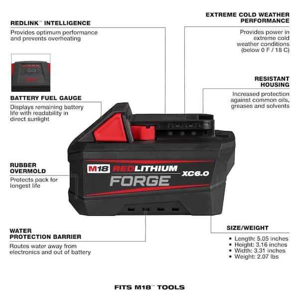 Compact Inverter for M18 Batteries with 6.0 Ah Battery D7795