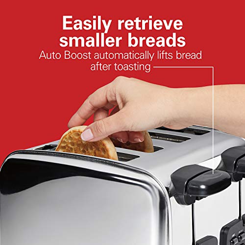 4 Slice Retro Toaster with Wide Slots C786852