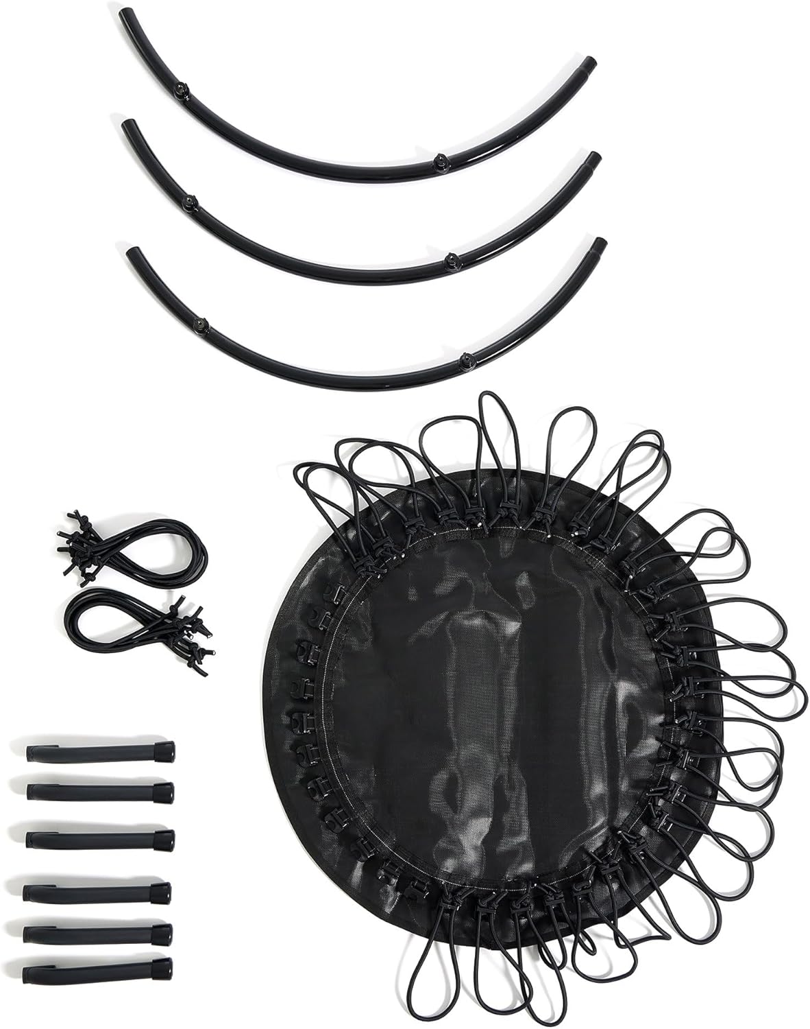 Black 44 Inch Mini Exercise Trampoline I6173