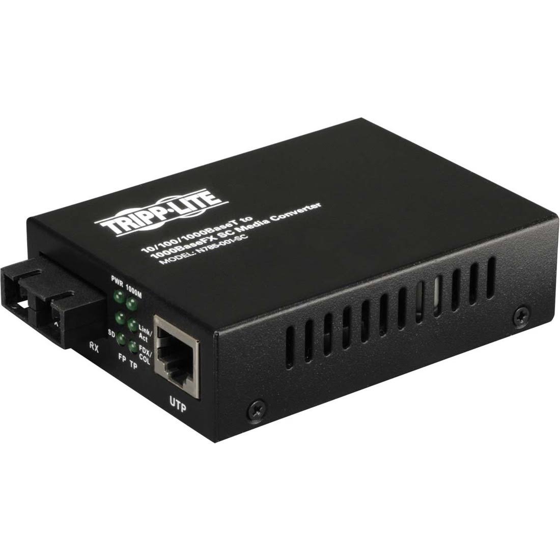 Fiber Optic Media Converter RJ-45 to SC Fiber I79968