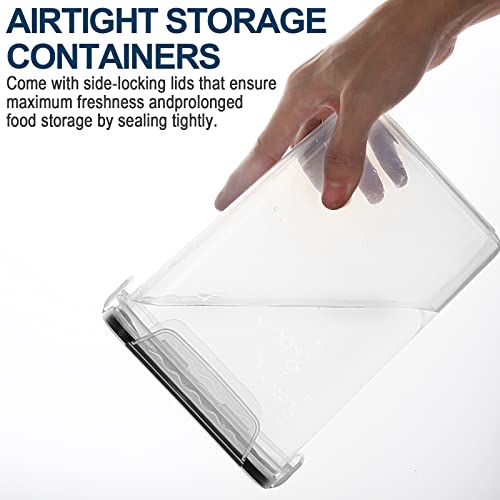 Airtight Food Storage Containers Set, BPA Free Plastic Storage Containers with Lids X1159