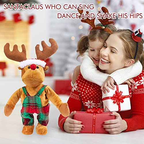 Animated Plush Rudolph The Red-Nosed Reindeer Stuffed Animal E826