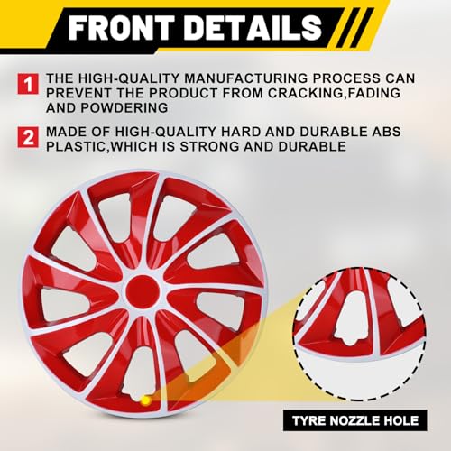 16 inch Chrome Wheel Hub Cap Set of 4 T3912