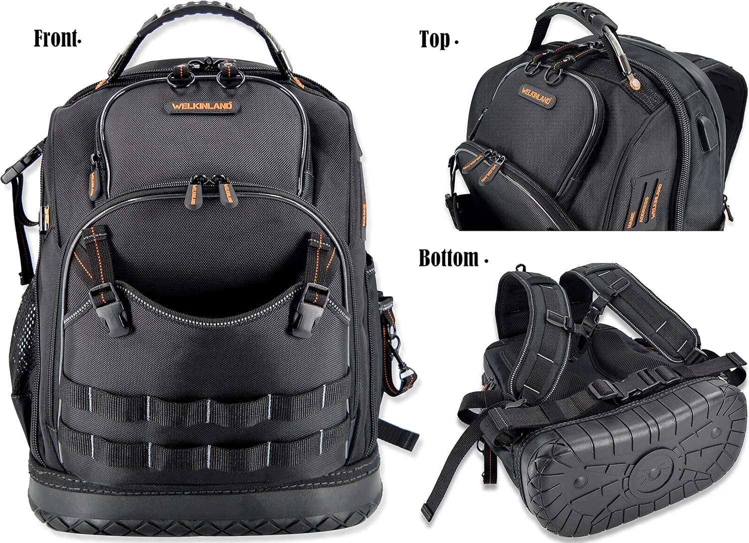77-Pockets Tool Backpack N9527