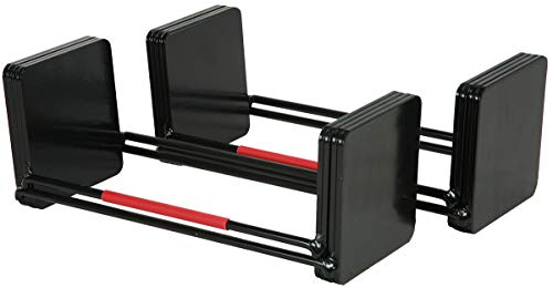 70-90 lb. Dumbbell Kit, Durable Steel Black Adjustable Dumbbell H7213