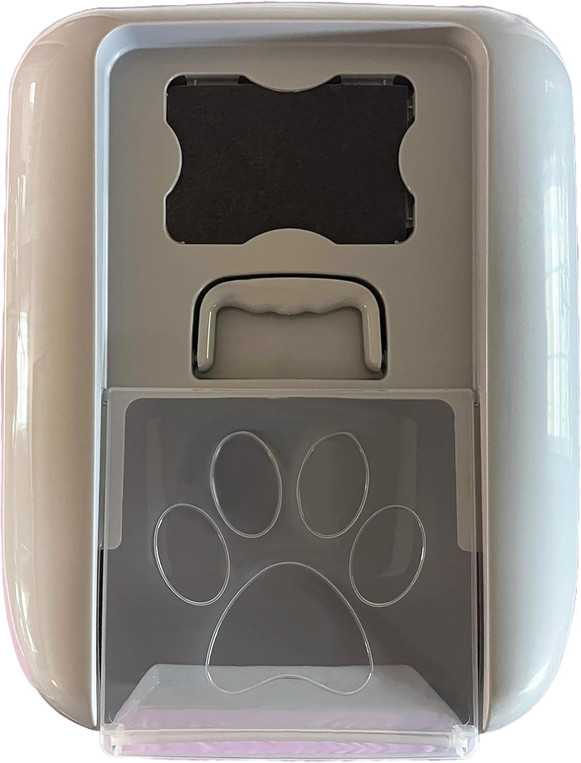 EZ Clean Jumbo Covered Cat Litter Box with Flip Top Lid U170242