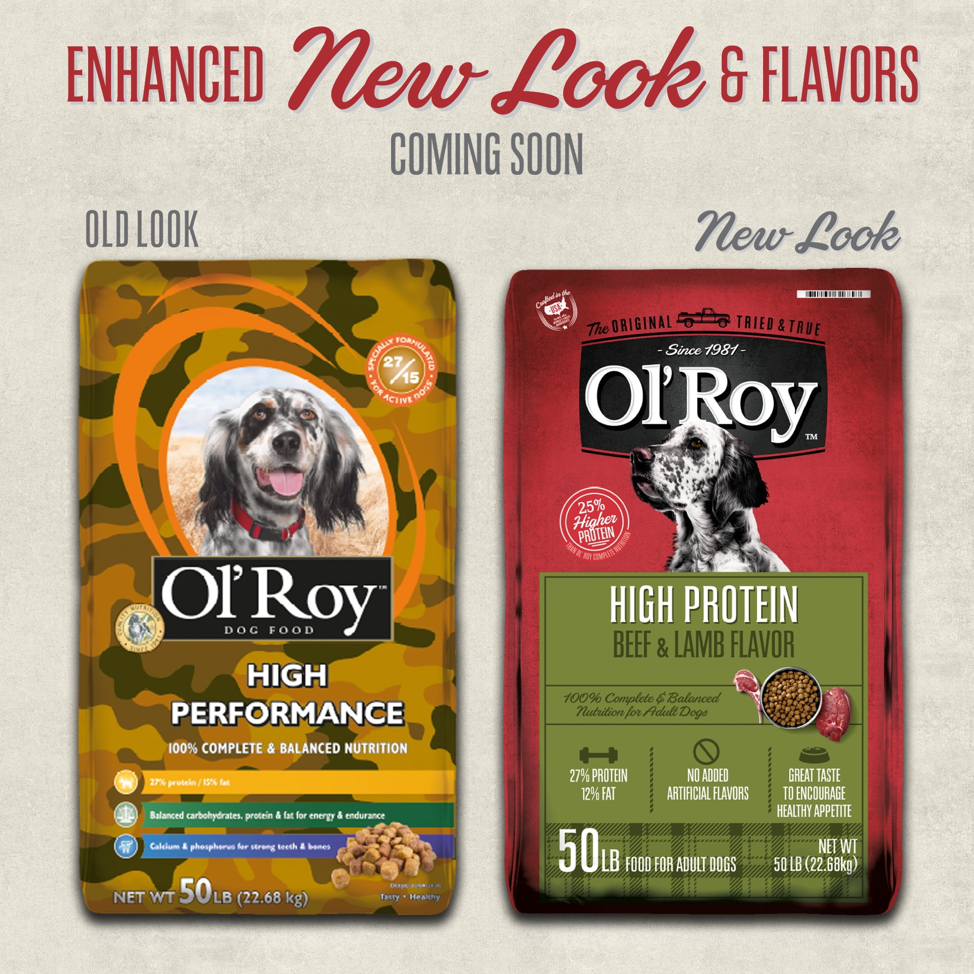 50 lb Dry Dog Food G757