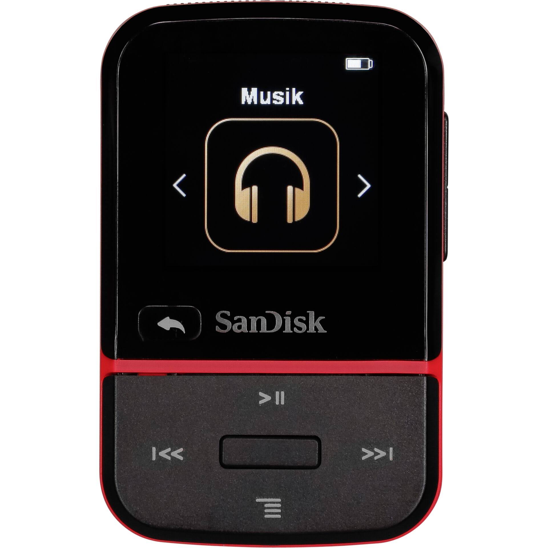 32GB Red SanDisk Clip Sport Go Q528615