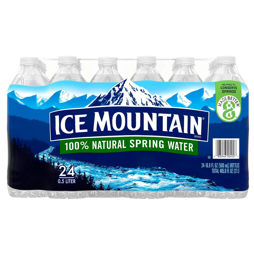 100% Natural Spring Water 16.9 oz S9288