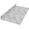 8 ft. Cream Laminate Countertop D296