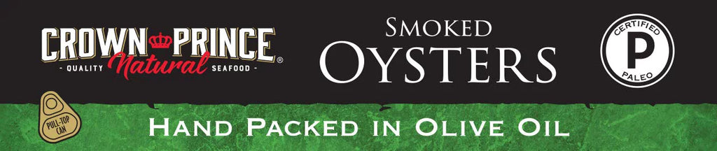 Smoked Oysters in Pure Olive Oil, 3-Ounce Cans (Pack of 18) H600651