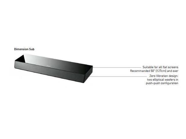 Discrete Soundbar with Sub B624486