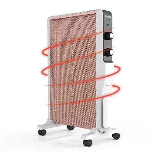 White 1500W Electric Mica Space Heater M139617