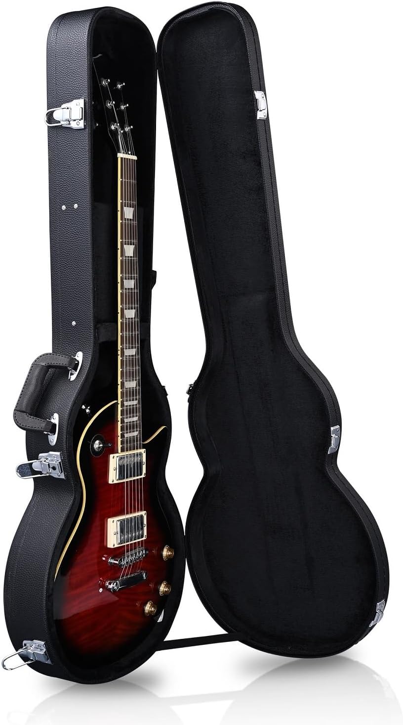 Black Lockable Electric Guitar Hard Case L423281