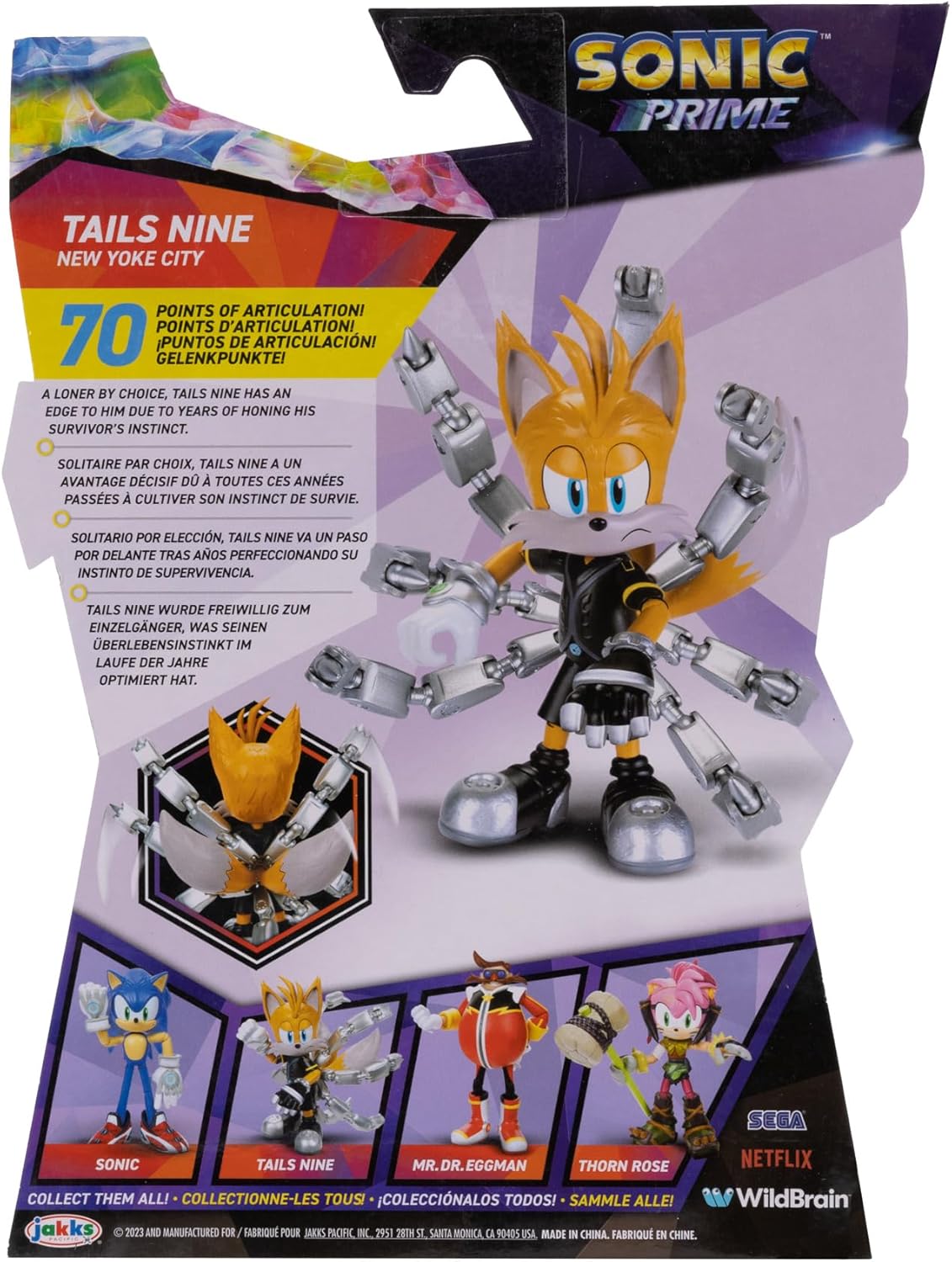 5" Nine Tails Action Figure X419283