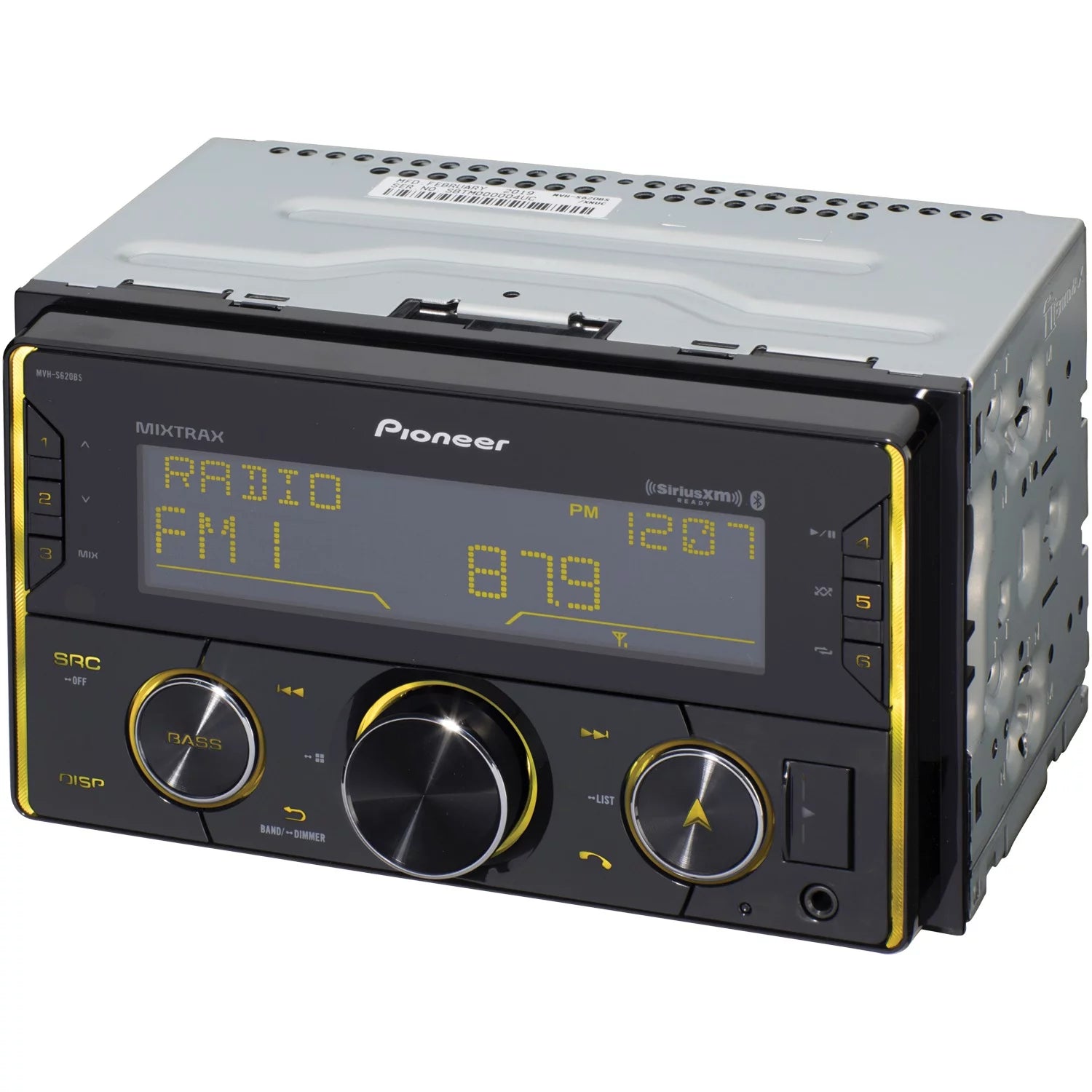Double-DIN Digital Media Receiver with Bluetooth R846459