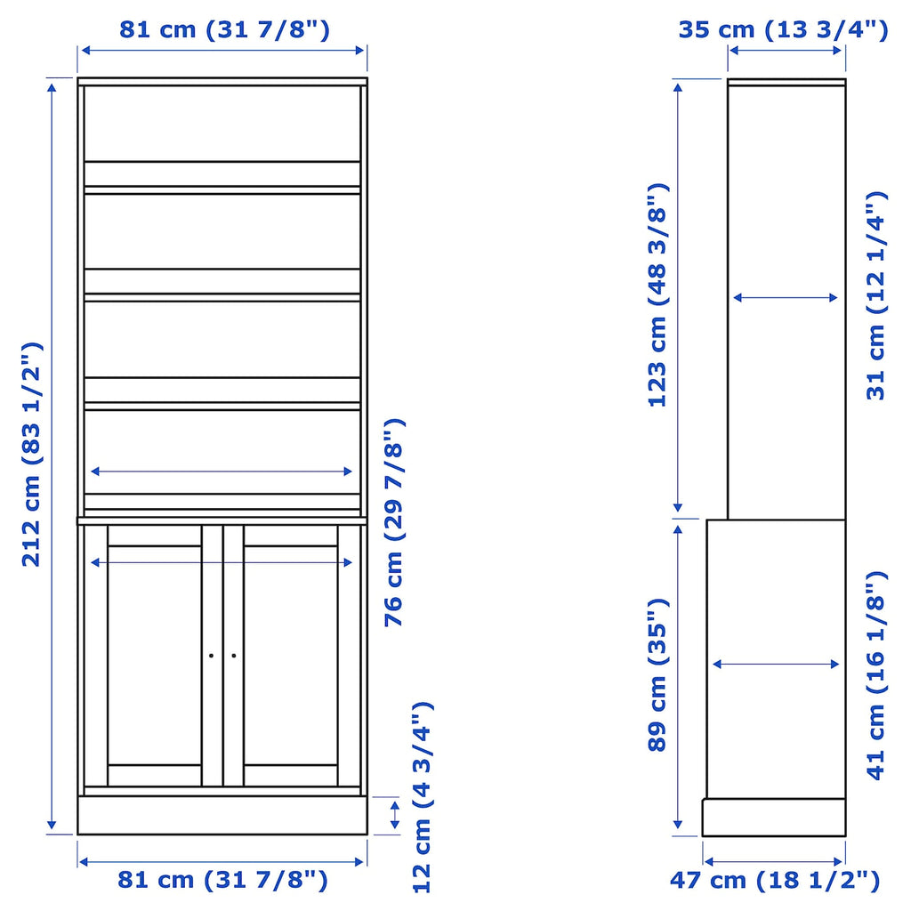 White Storage Combination E478995