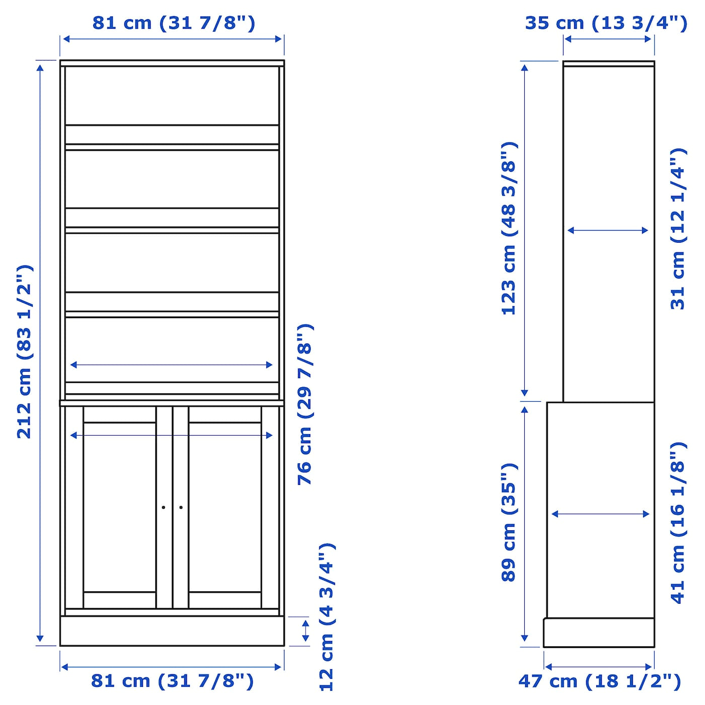 White Storage Combination E478995