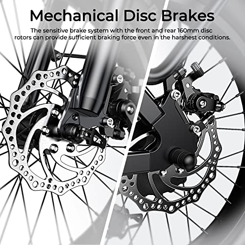 750W Brushless Motor Foldable Electric Bike with 48V 15/20AH Battery B428