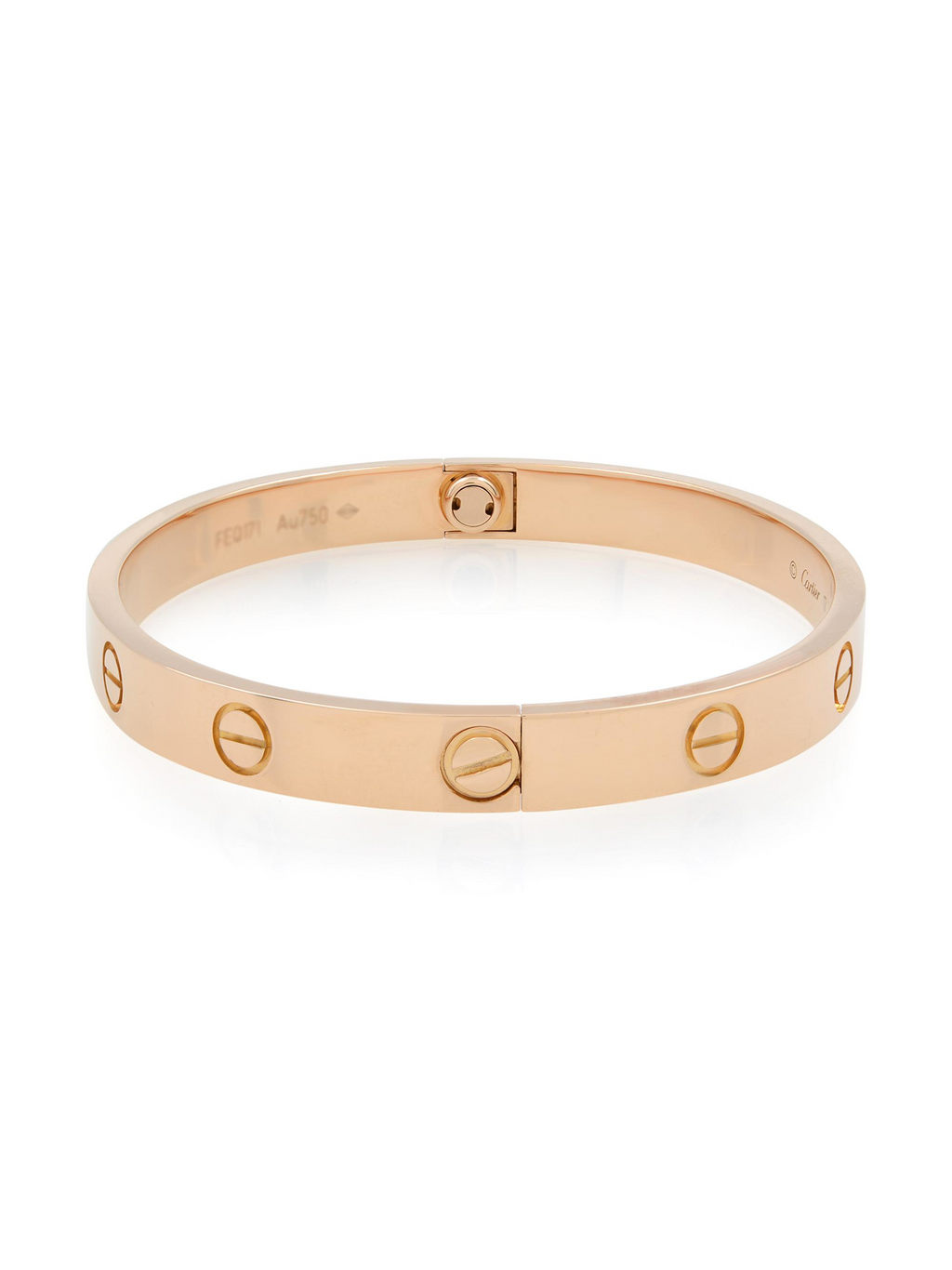 18K Rose Gold Bangle K759