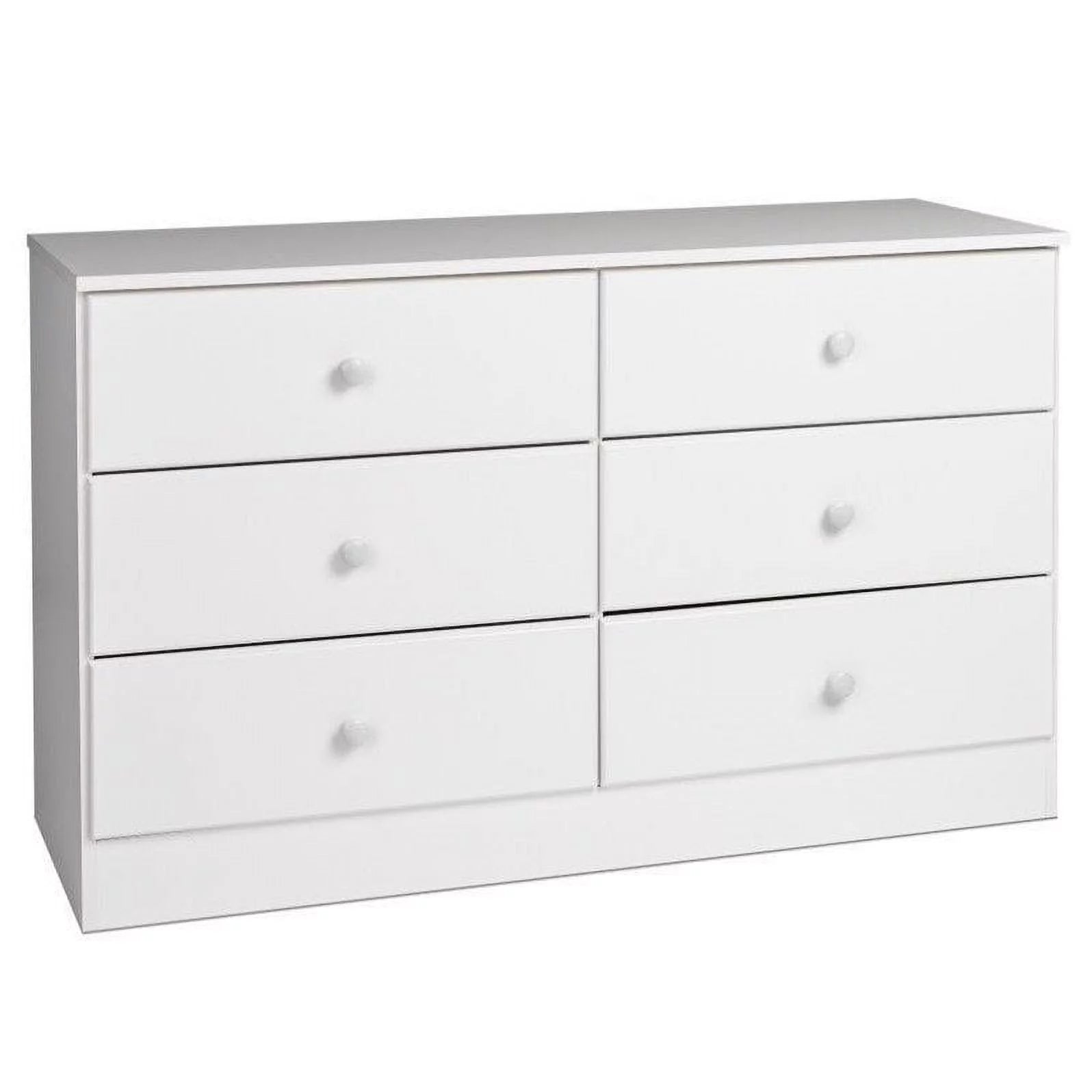 4-Piece Set with 2 Nightstands 4-Drawer Chest & Double Dresser L6161