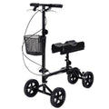 Black Steerable Foldable Knee Walker Scooter G4153
