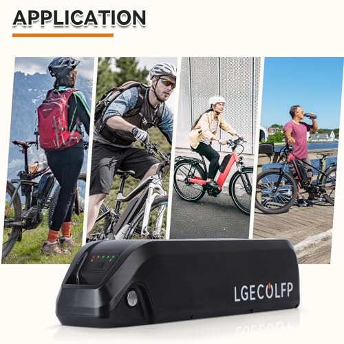 36V 48V 52V Ebike Battery Pack with 3A Fast Charger D7829