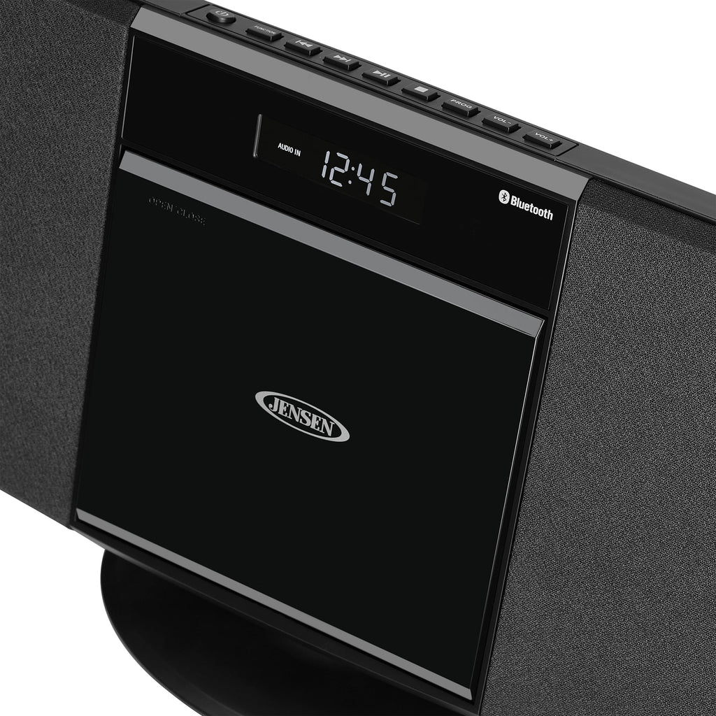 Wall Mountable Bluetooth Music System with MP3 CD Player J1901