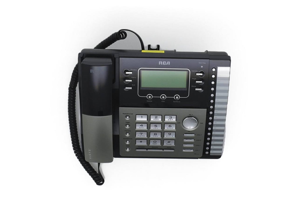 Black/Silver 4-line Phone H703235