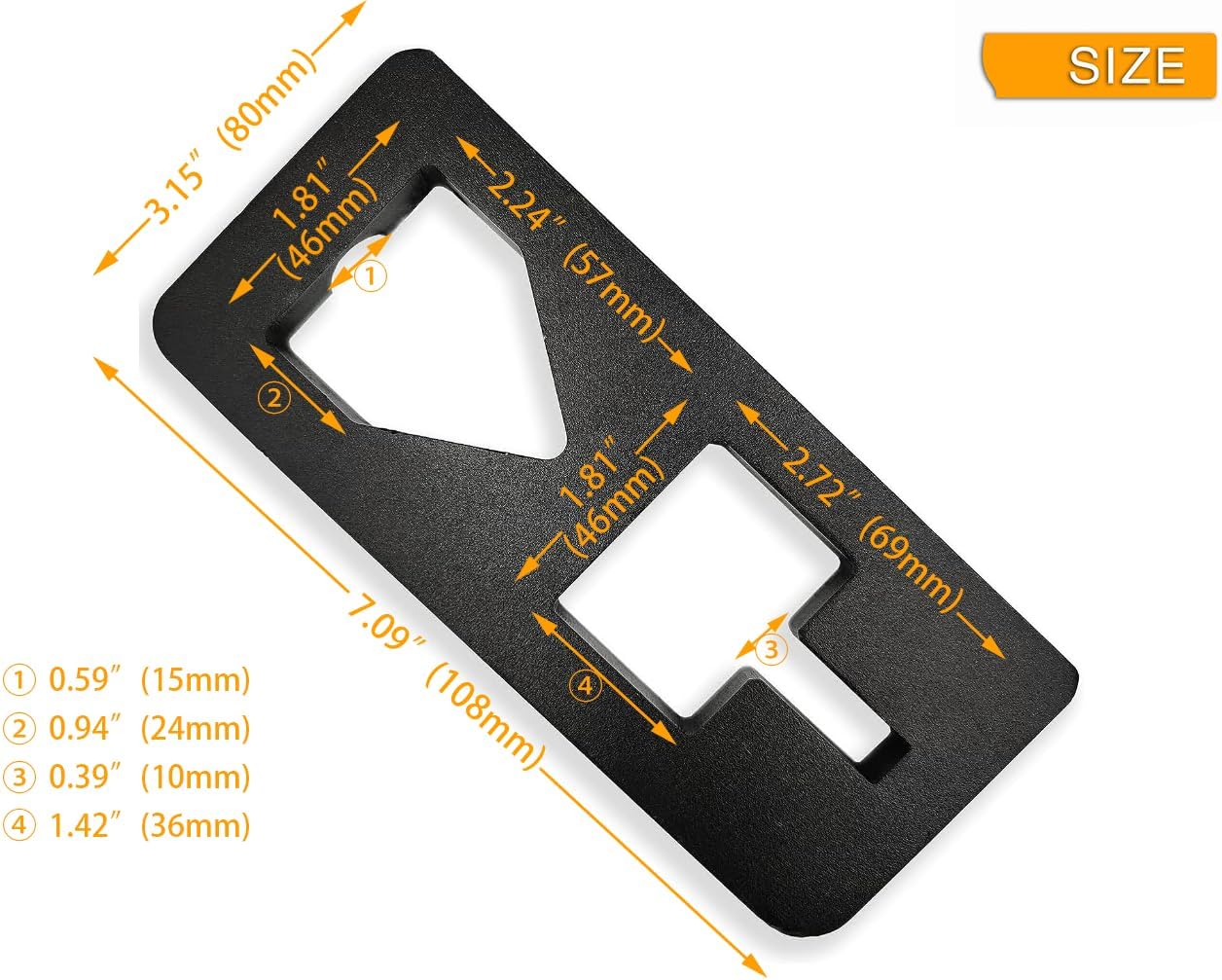 T Post Puller Plate with Heavy Duty Steel D574