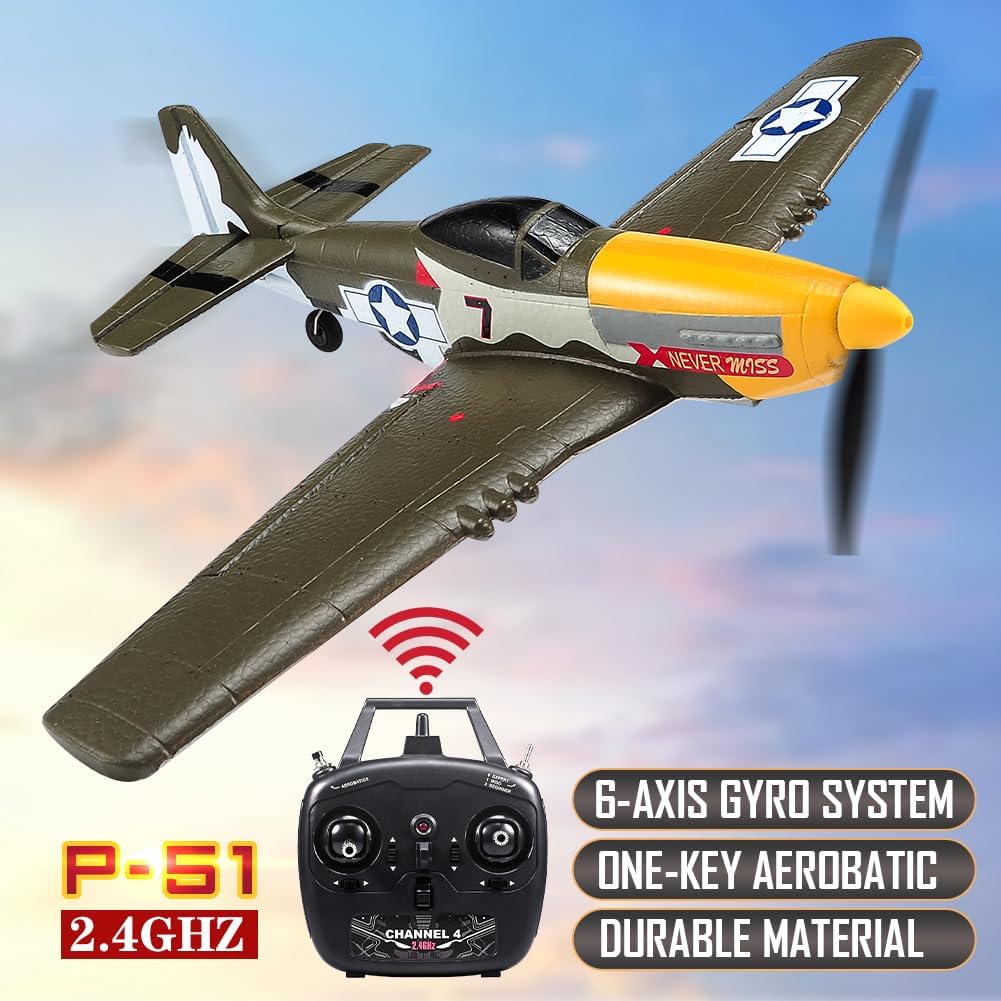 4 Channel Remote Control Airplane with Aileron J605