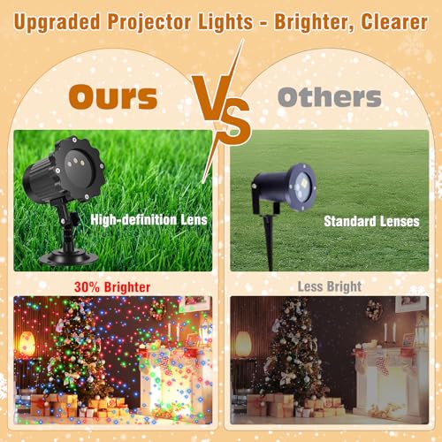 Christmas Laser Lights Projector with RGB Star Show A879