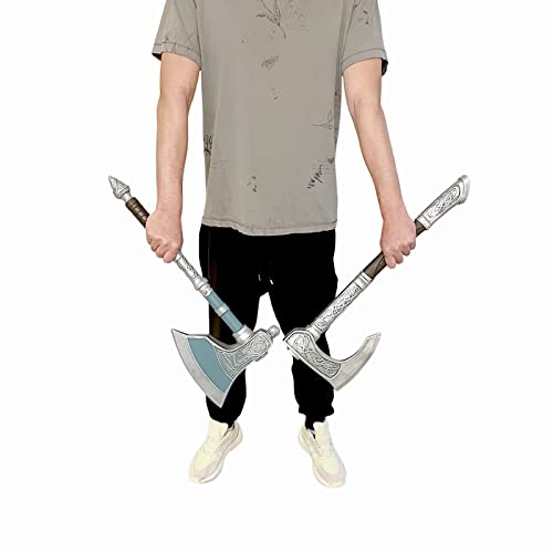 23.5 Inch Foam Viking Axe Set V518