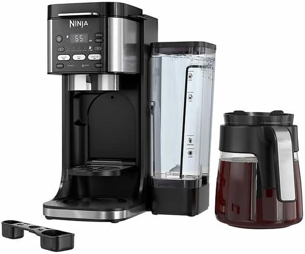 Black DualBrew Hot & Iced Coffee Maker Bundle with 2 YR CPS Enhanced Protection Pack L94734