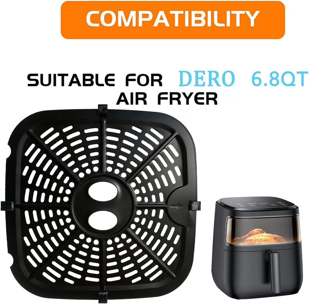 9.6IN Double-layer Coating Air Fryer Crisper Tray X45409