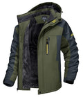 Men's Waterproof Snowboard Fleece Lining Jacket with Hooded T115769