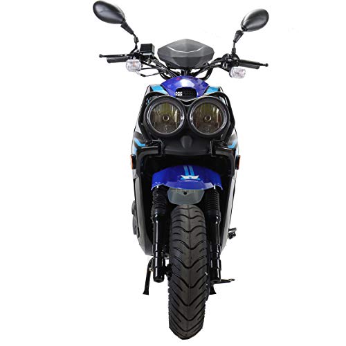 150cc Gas Moped with 12" Aluminum Wheels X497