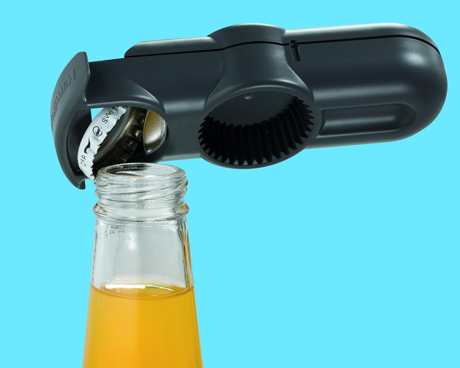 Black Electric Can Opener with Multi-Tool and Jar Lid Remover A961