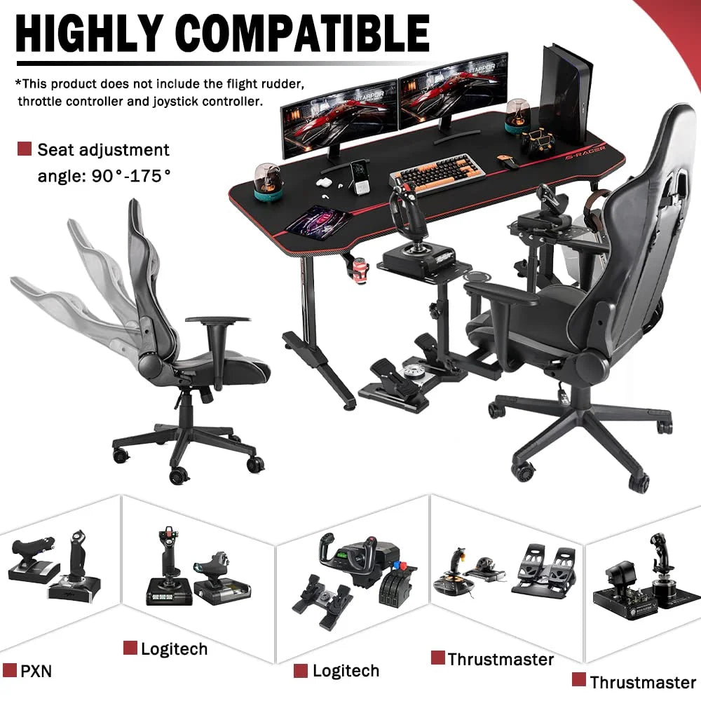 Flight Sim Stand with Gaming Seat W315