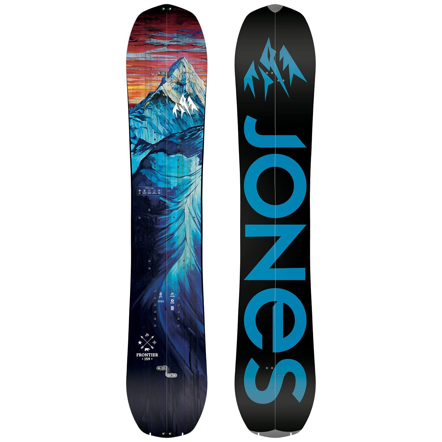 Jones Frontier Splitboard 158W S626212