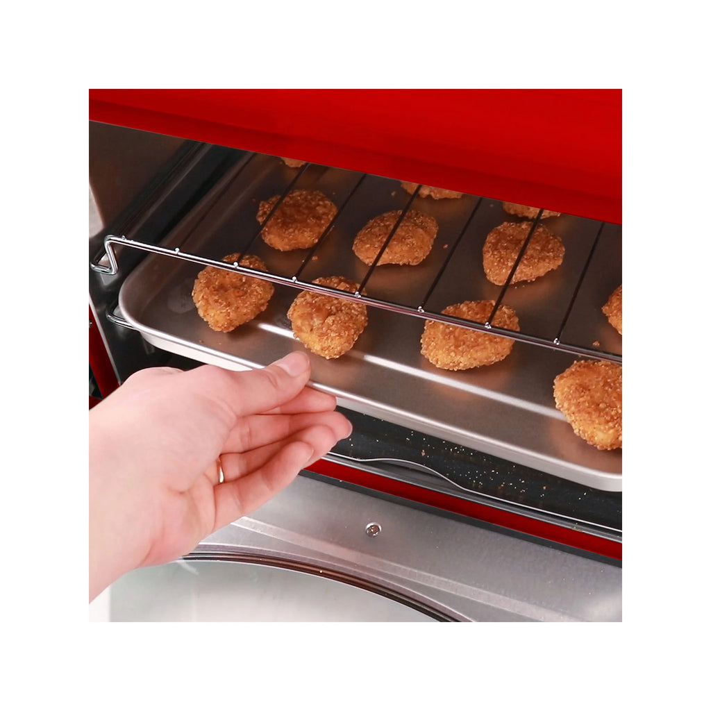 Retro Red 12-Slice Convection Toaster Oven W8390