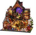Miniature House Kit with Dust Proof Cover & Small Tools D65810